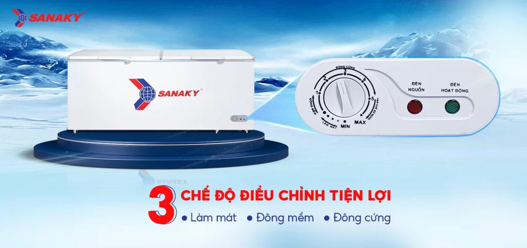 Tủ đông SANAKY 800 lít VH868HY2