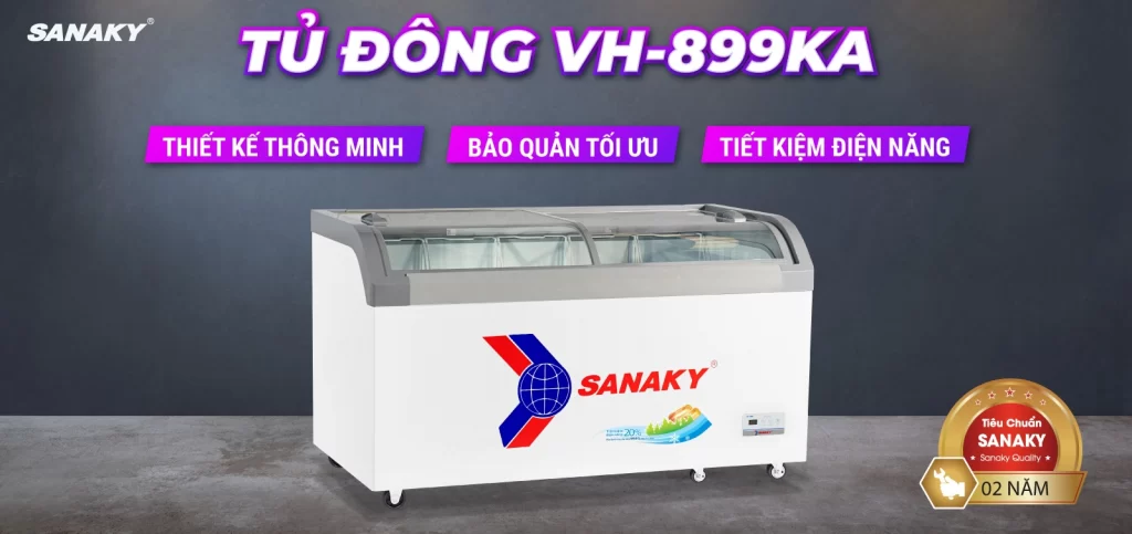 Tủ đông Sanaky 500 lít VH-899KA