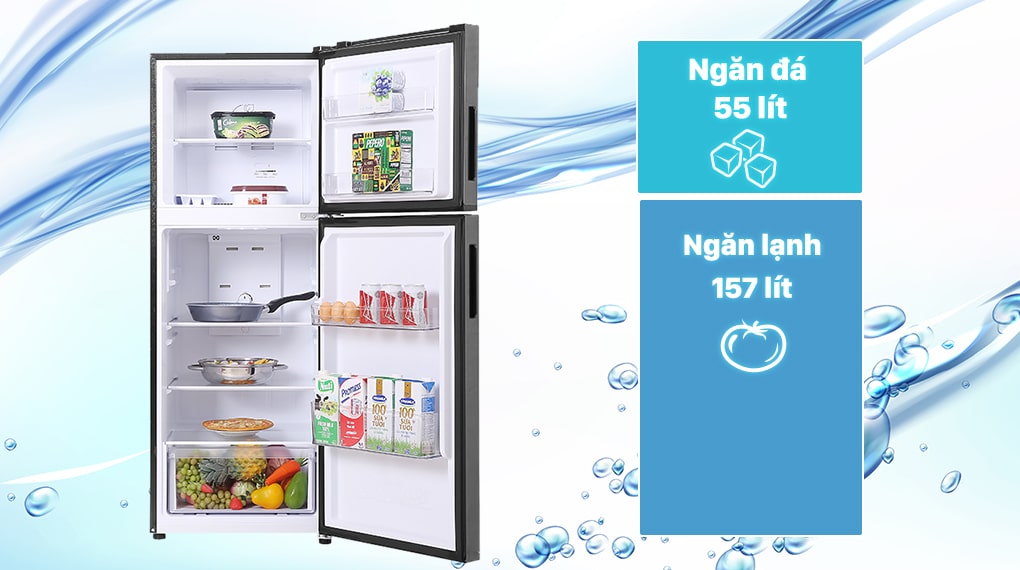 Tủ lạnh Aqua Inverter 212 lít AQR-T239FA(FB)