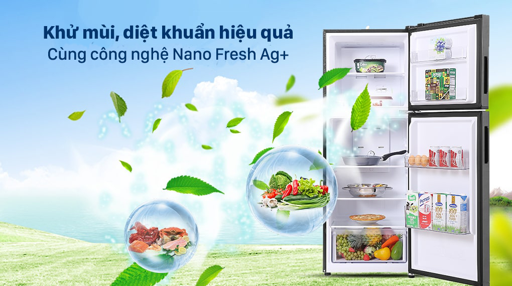 Tủ lạnh Aqua Inverter 212 lít AQR-T239FA(FB)