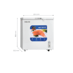 Tủ đông Hòa Phát 162 Lít HPF AD6162