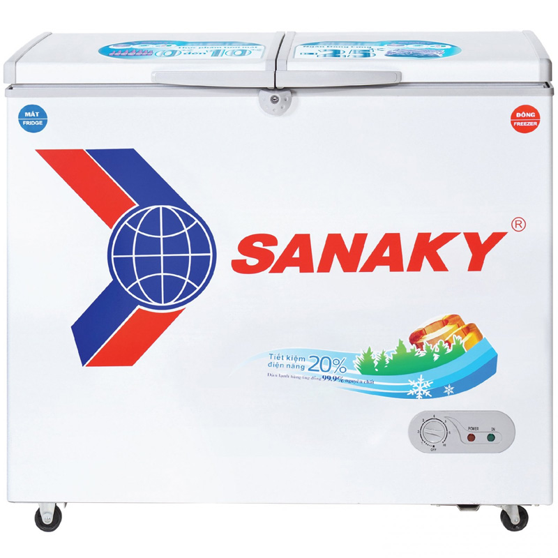 Tủ đông Sanaky 195 Lít TD.VH2599W1
