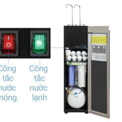 Máy lọc nước RO nóng nguội lạnh Hydrogen Kangaroo Sumire KG12A8 12 lõi