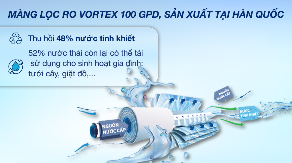 Máy lọc nước RO nóng nguội lạnh Kangaroo KG10A18 10 lõi