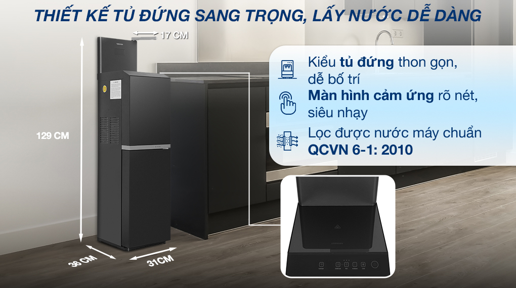 Máy lọc nước RO Toshiba TWP-W2399SVN(M)