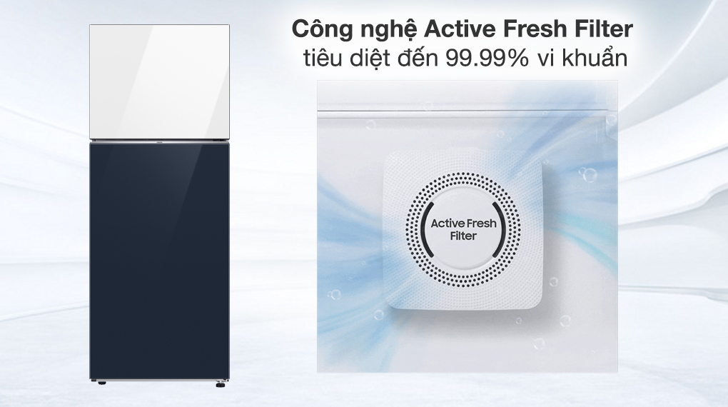 Tủ lạnh Samsung Inverter 460 lít Bespoke RT47CB66868ASV