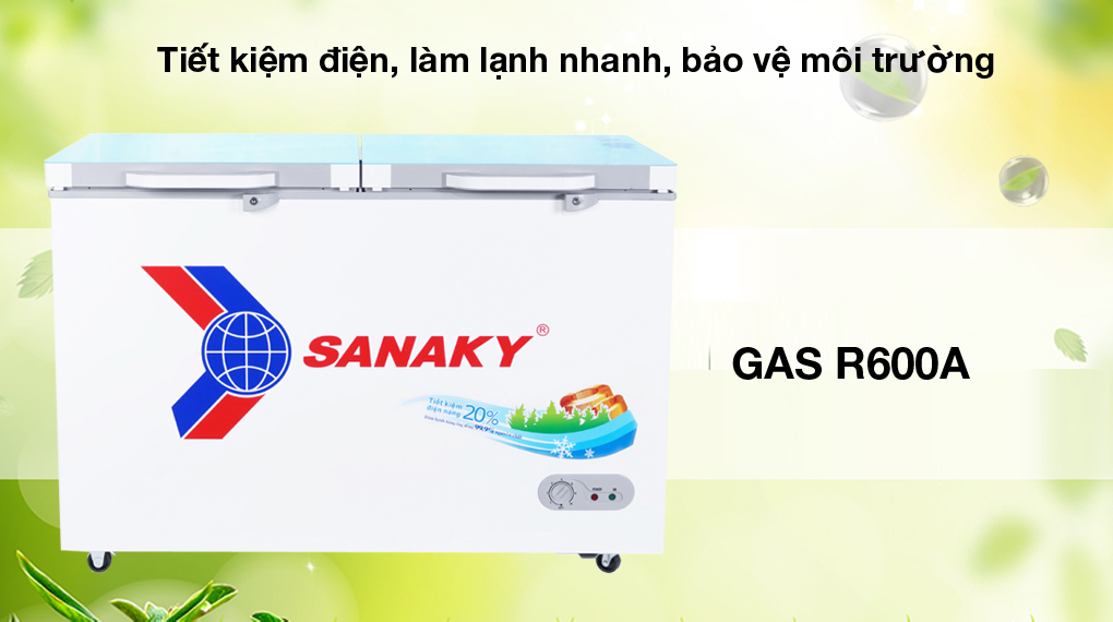 Tủ đông Sanaky 270 lít TD.VH3699A2KD