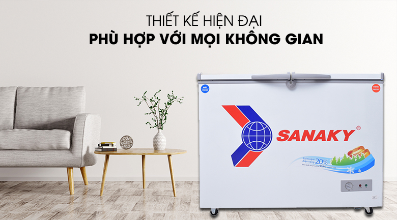 Tủ đông Sanaky 220 lít VH-2899W1