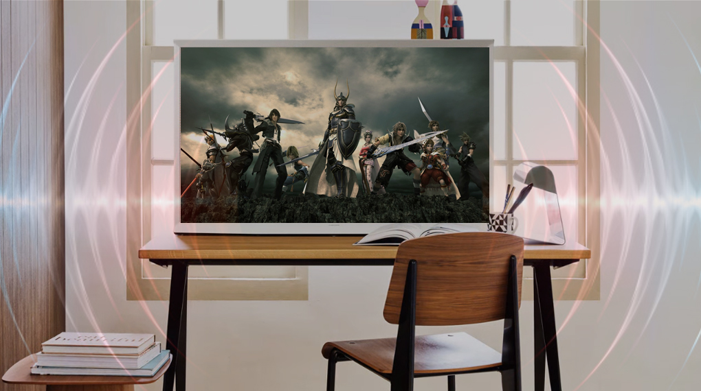 Smart Tivi Samsung The Serif QLED 4K 65 inch 2024 (65LS01D)