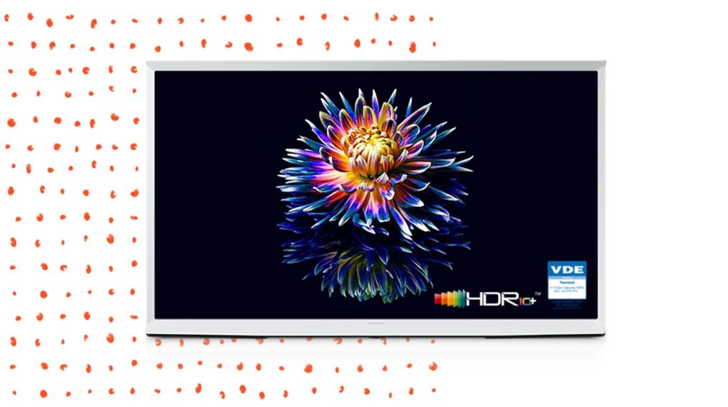 Smart Tivi Samsung The Serif QLED 4K 65 inch 2024 (65LS01D)
