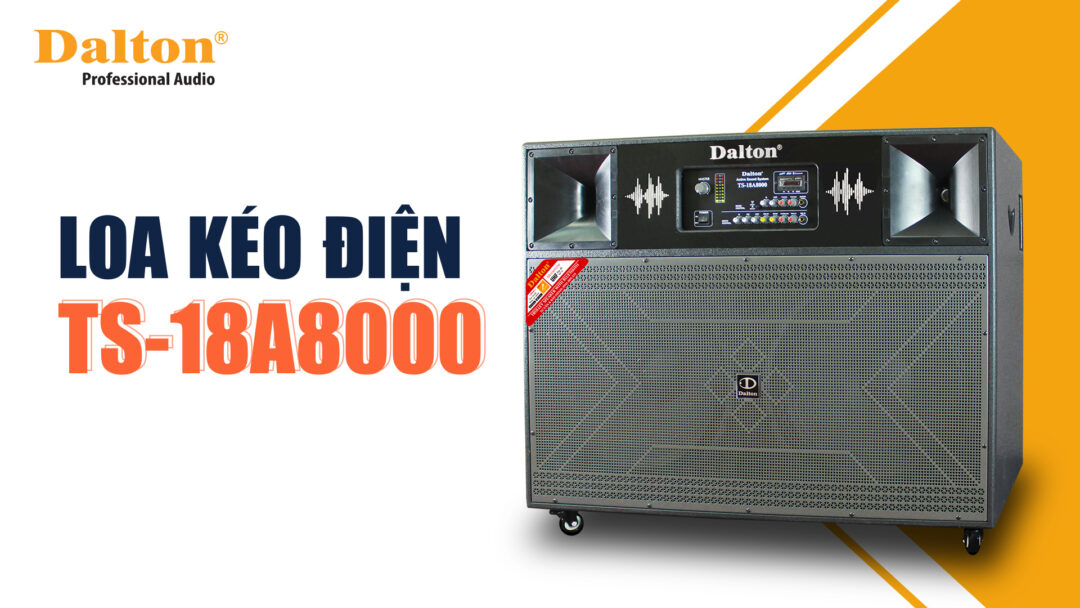 Loa Kéo Điện Dalton TS-18A8000 3000W