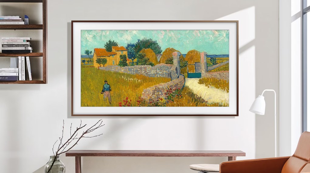 Smart Tivi Khung Tranh The Frame QLED Samsung AI 4K 65 inch QA65LS03D