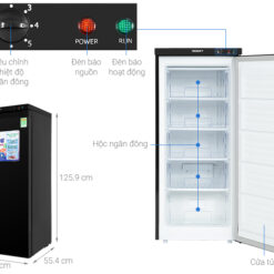 Tủ đông Sanaky Inverter 150 lít TD.VH180VD3