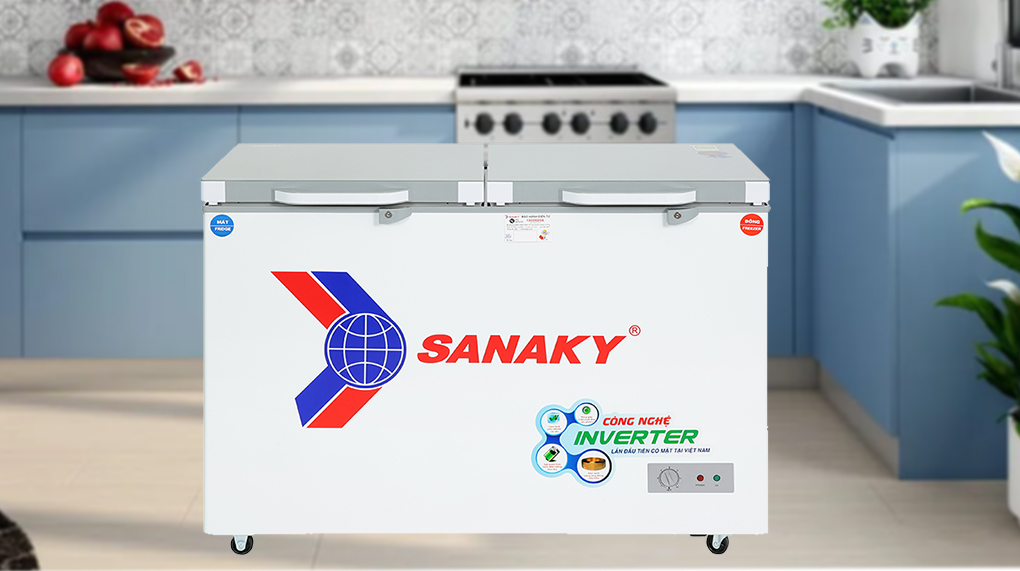 Tủ đông Sanaky Inverter 260 lít VH-3699W3
