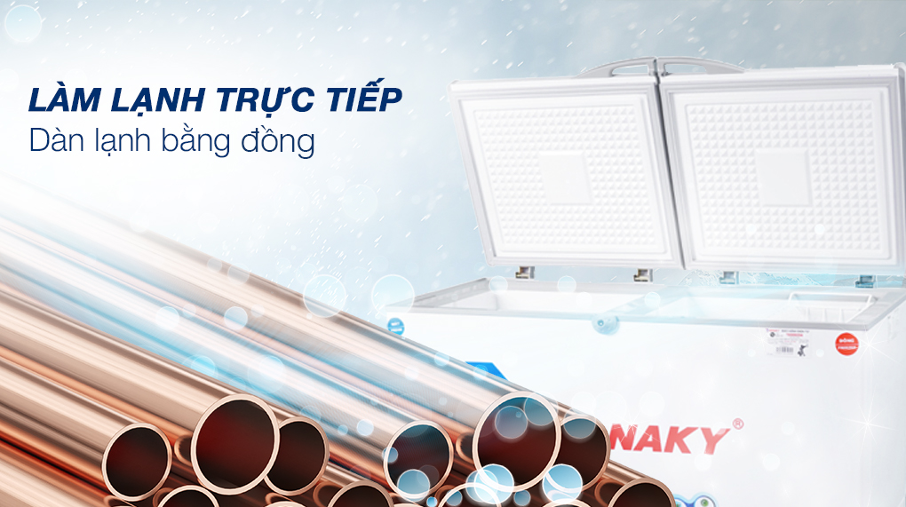 Tủ đông Sanaky Inverter 485 lít VH-6699W3
