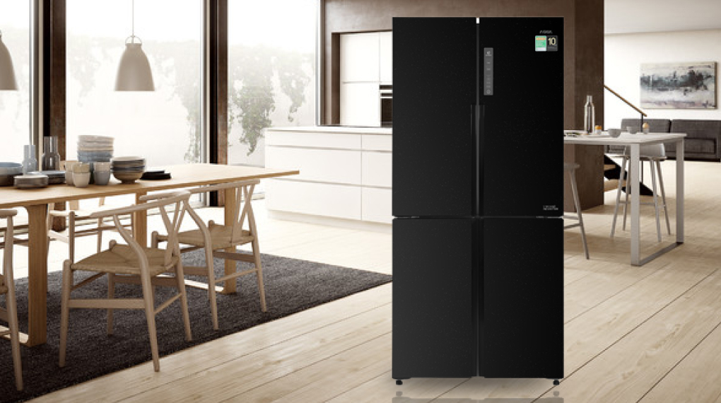 Tủ lạnh Aqua Inverter 456 lít Multi Door AQR-M525XA(FB)