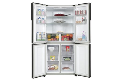 Tủ lạnh Aqua Inverter 456 lít Multi Door AQR-M525XA(FB)