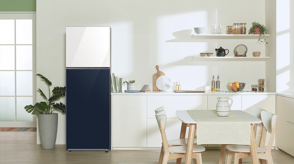Tủ lạnh Samsung Inverter 305 lít Bespoke RT31CB56248ASV