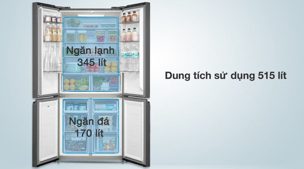 Tủ lạnh Toshiba Inverter 515 lít Multi Door GR-RF677WI-PGV(22)-XK