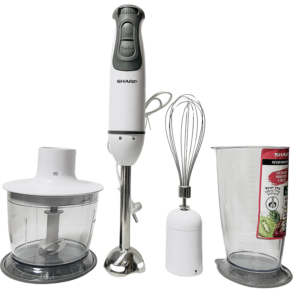 máy xay cầm tay Sharp EM-H076SV-WH