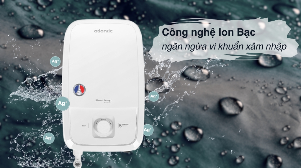 Máy nước nóng trực tiếp Atlantic SW2P50 Tempo Lite 5000 PU - 811025