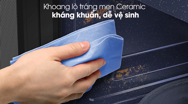 Lò vi sóng có nướng Samsung 30 lít MG30T5018CK/SV