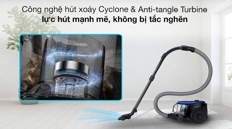 Máy Hút Bụi Samsung VC18M2120SB/SV