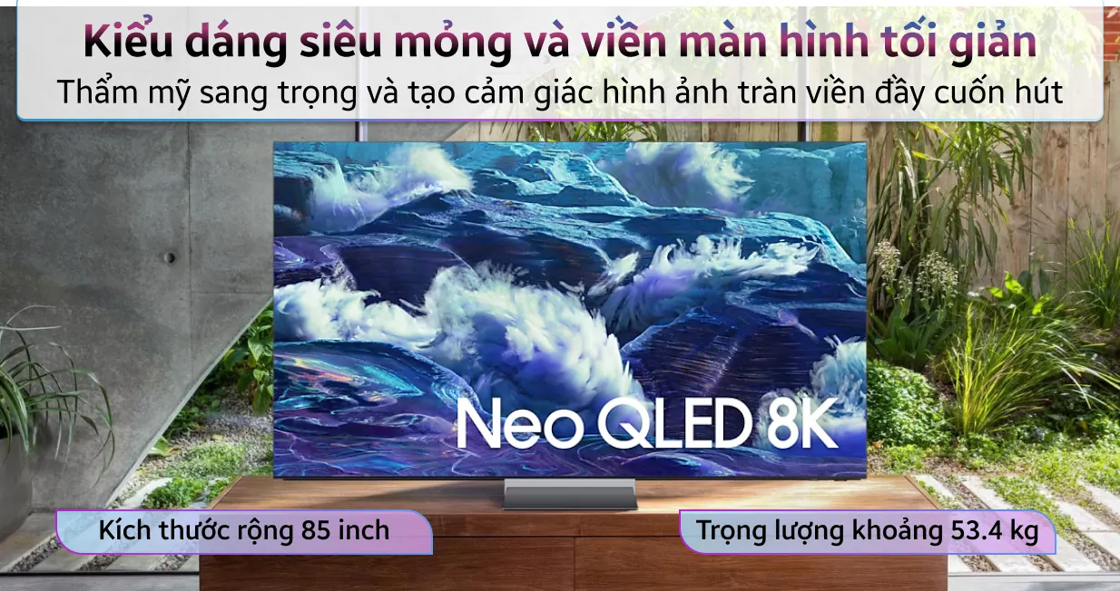 Smart Tivi Samsung Neo QLED 8K 85 inch 2025 (85QN950F)